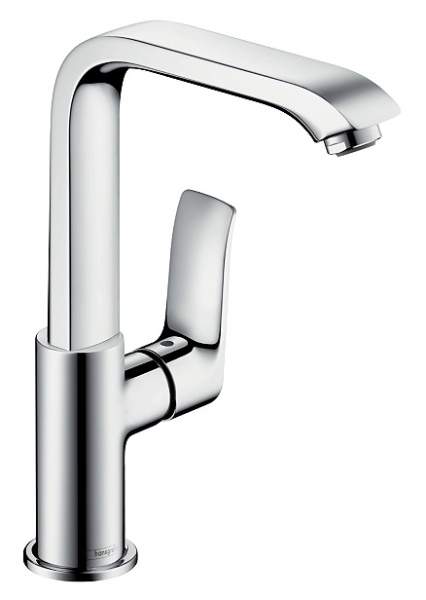 Смеситель для раковины Hansgrohe Metris поворотныи? излив 31087000