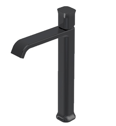 Смеситель д/р TAORMINA черный матовый