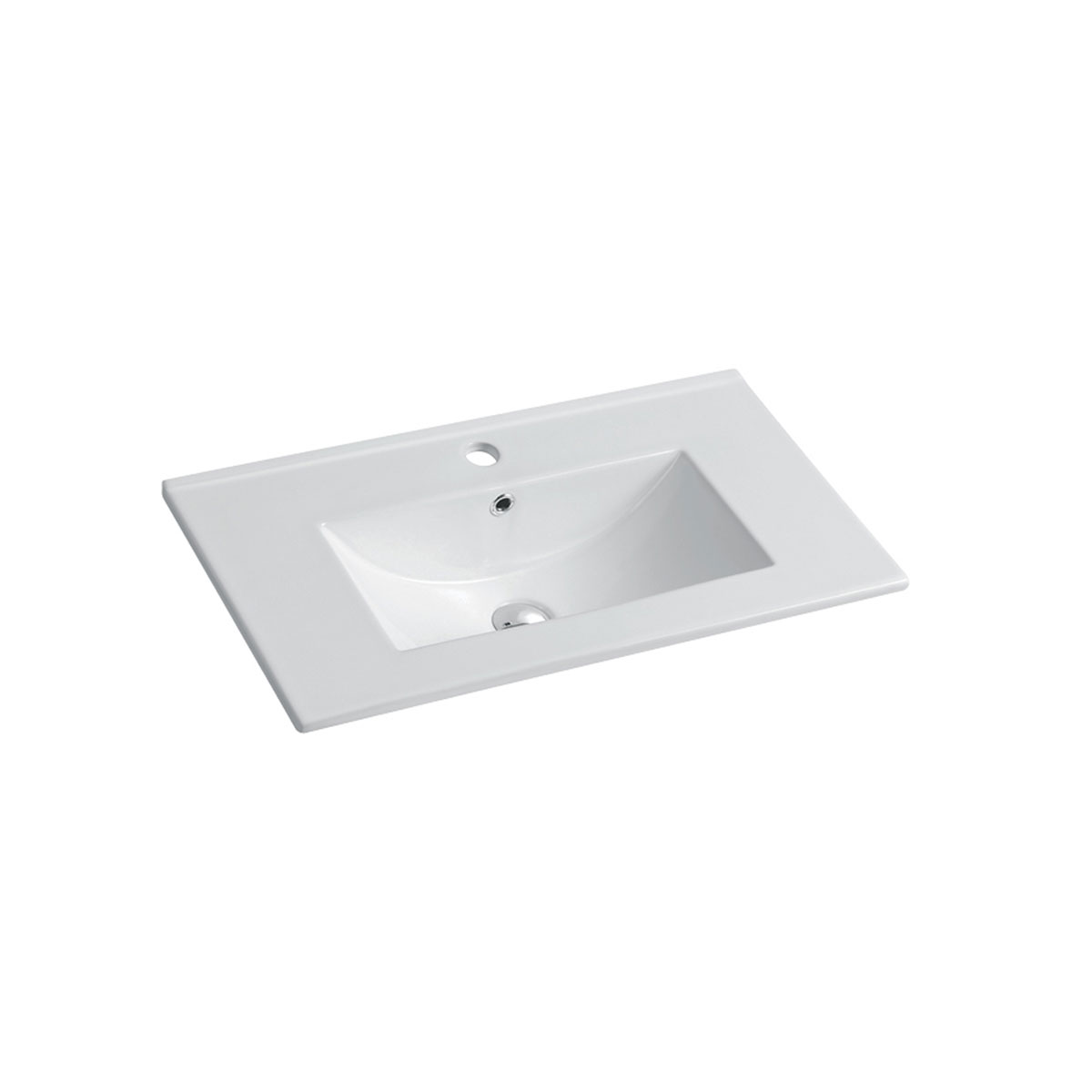 Раковина VINCEA VBS-13970S1 керамическая, цвет белый