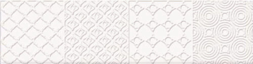 Керамическая плитка DualGres DOLCE Décor White 7,3х30 