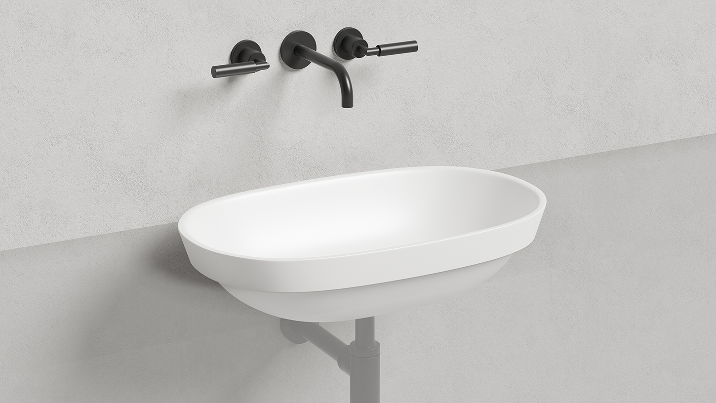 Раковина S-Stone MAREA 01 матовая 