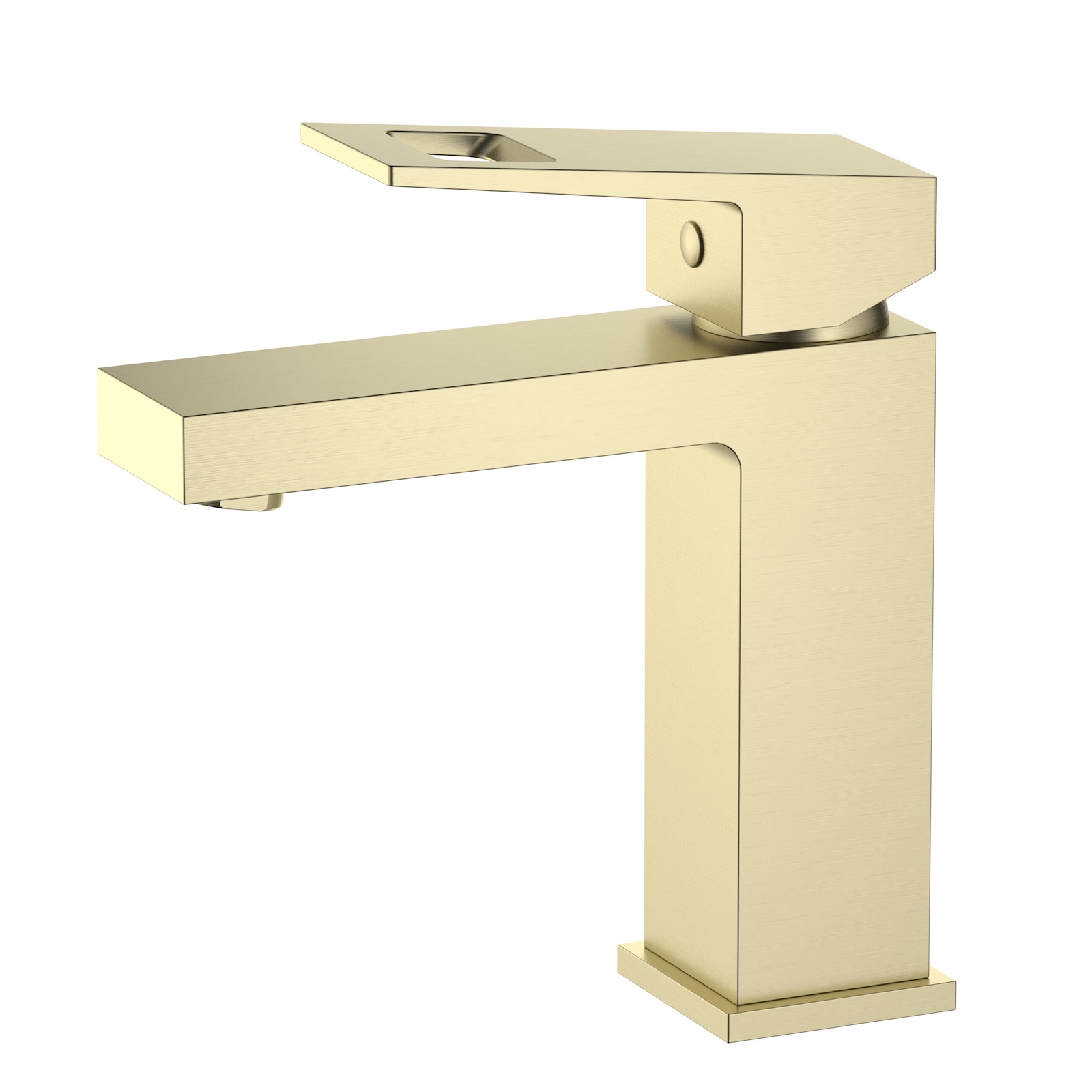 Смеситель для раковины TIMO Briana 7161/17F браш золото