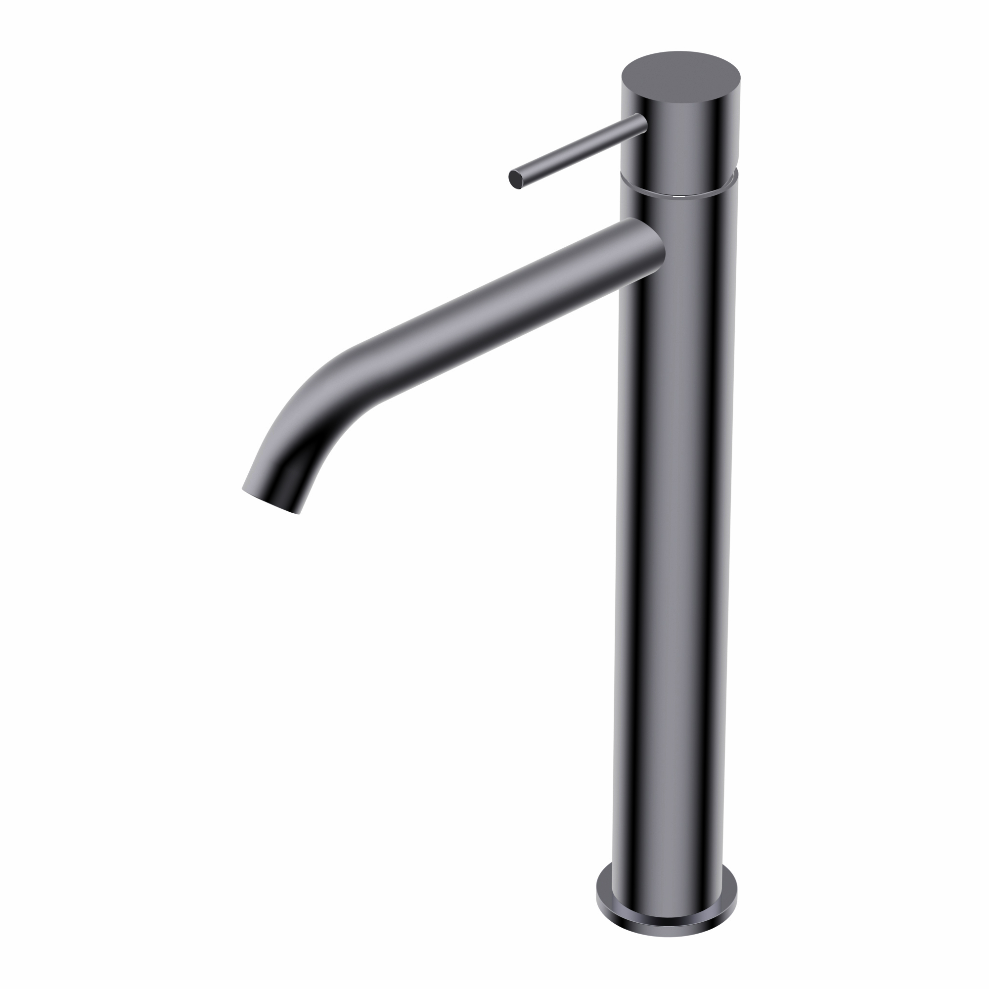 Смеситель д/р DIAMETRO35 S матовый серый(раковина-чаша)