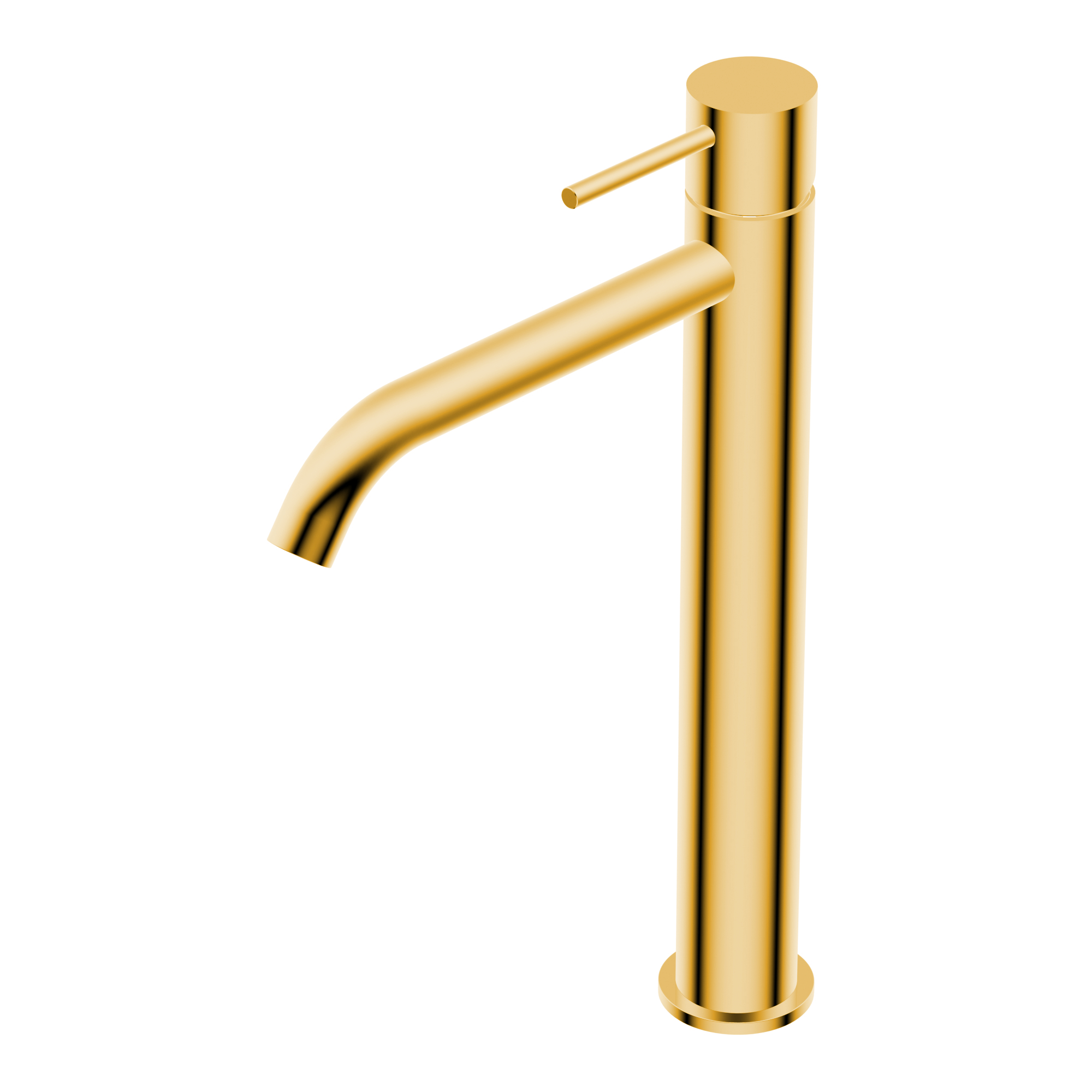 Смеситель д/р DIAMETRO35 S золото(раковина-чаша)