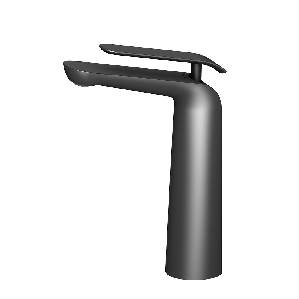 Смеситель д/р Olivia 3211/03F черный(раковина-чаша)