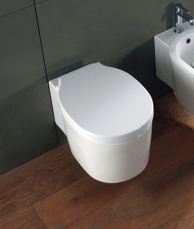 Унитаз подвесной BUCKET 535х360, безободковый, цвет белый 8812CL