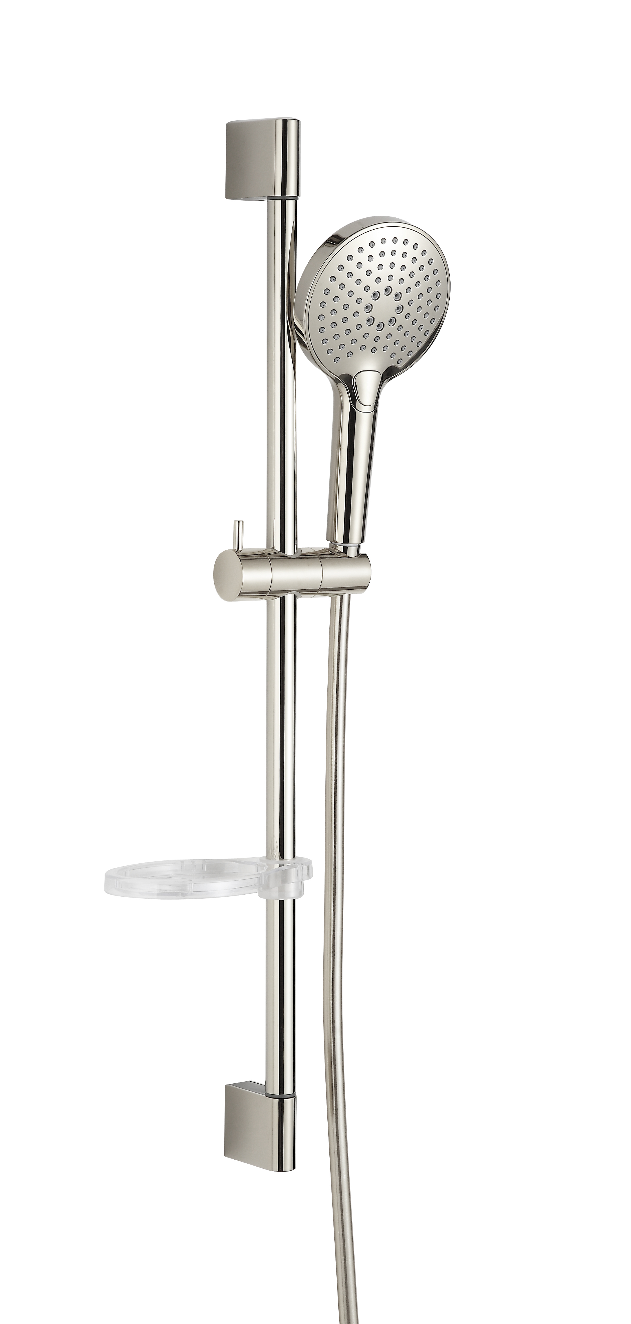 Душевой гарнитур AQUAme AQM8101BN шлифованный никель