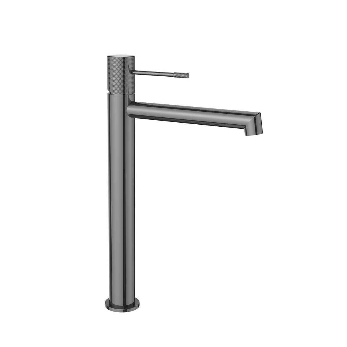 Смеситель для накладной раковины Vincea Desire VBF-1D2GM вороненая сталь