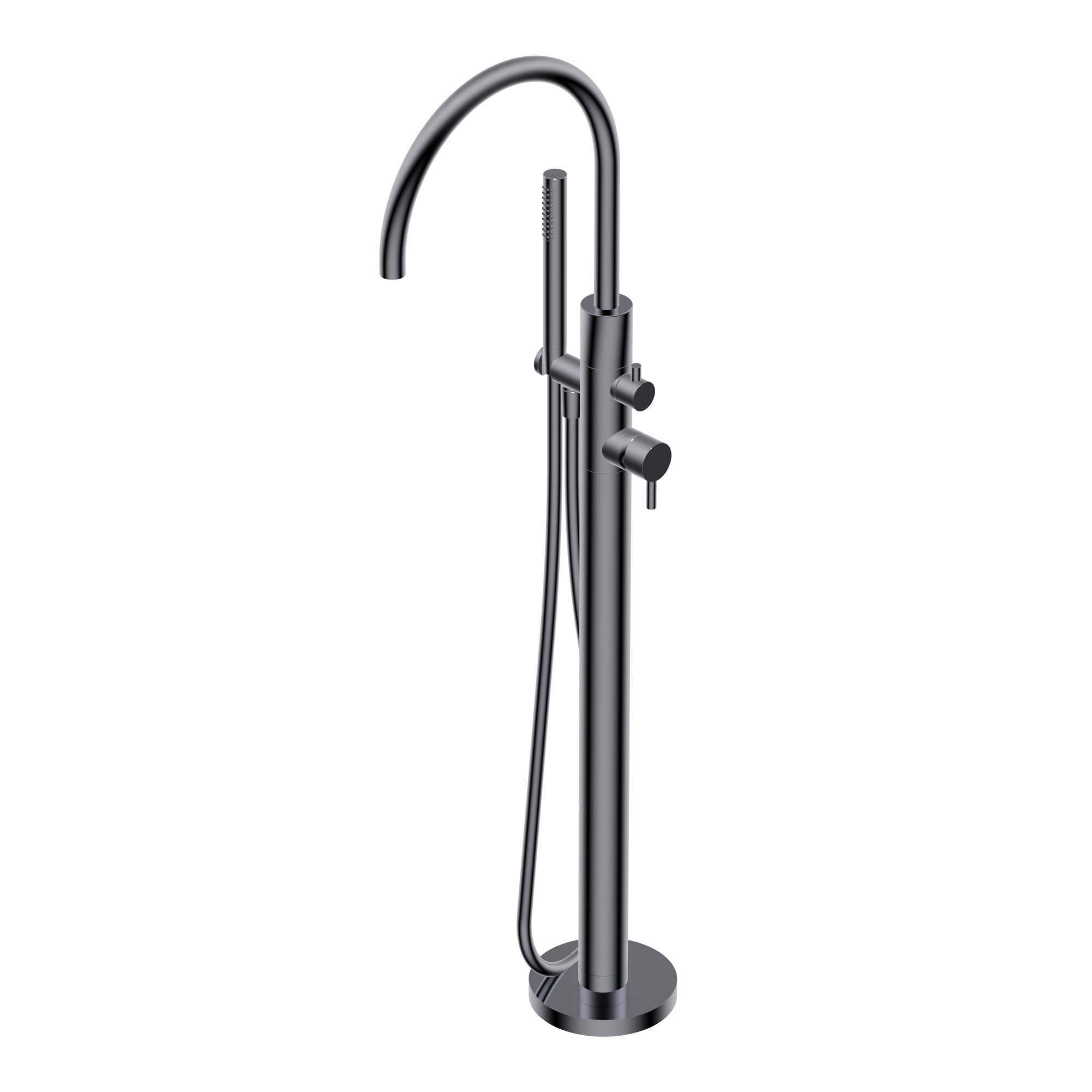 Смеситель д/в напольный DIAMETRO35 S матовый серый(BOX PM00801)