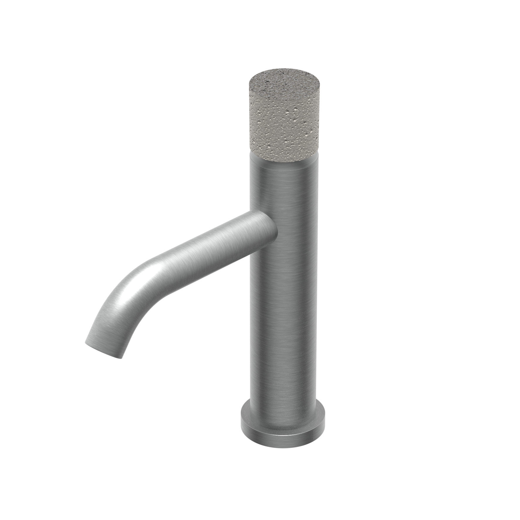 Смеситель д/р DIAMETRO35 нержавеющая сталь/бетон