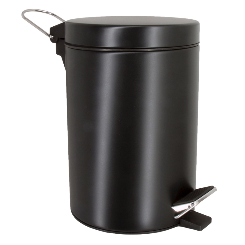 Ведро для мусора 3 литра WASSERKRAFT K-633BLACK чёрное