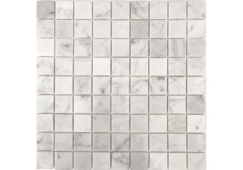 BIANCO CARRARA  (полированный), мрамор, чип 30х30х7 мм