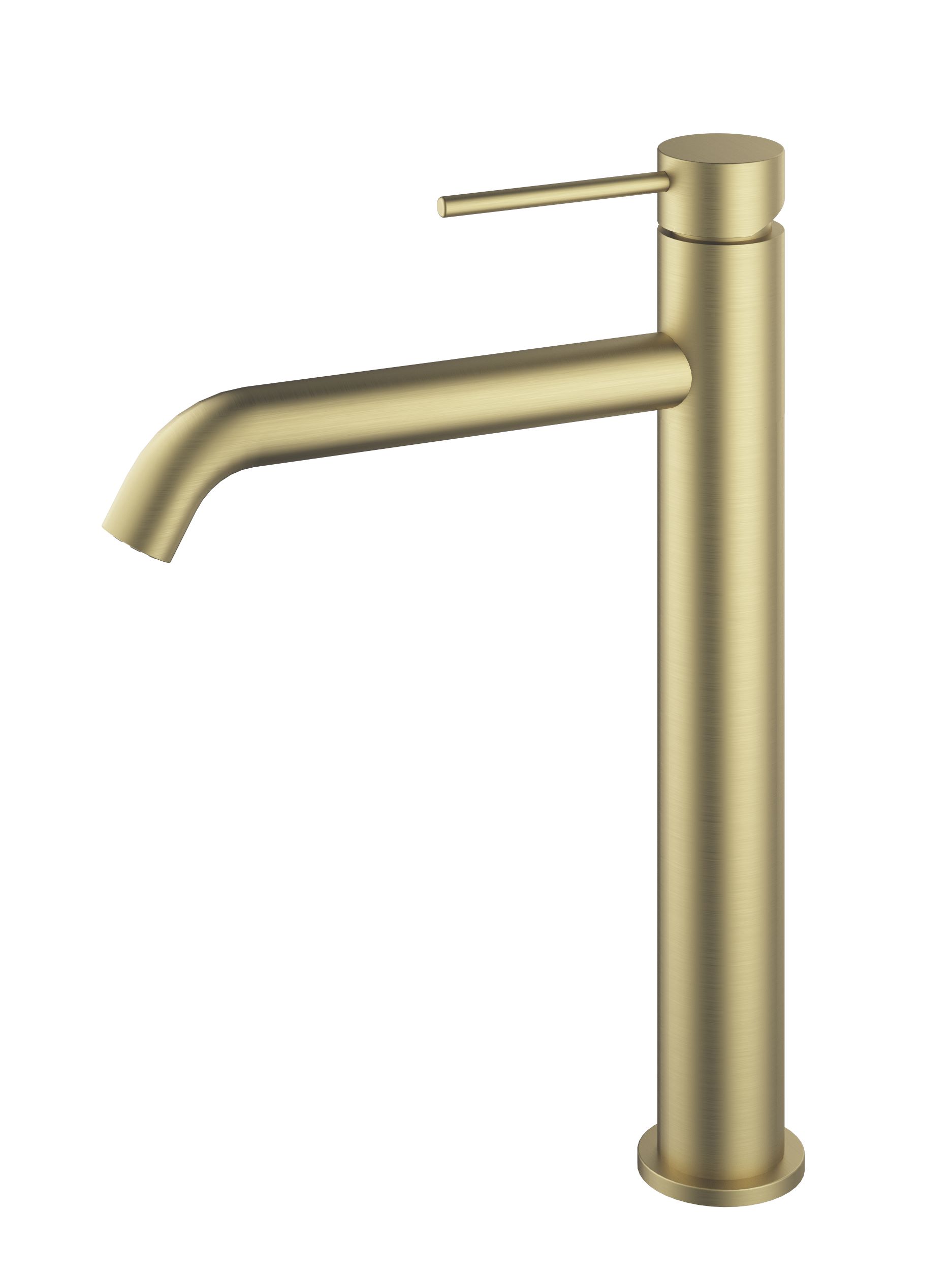 Смеситель для накладной раковины Vincea City VBF-2C2BG брашированное золото