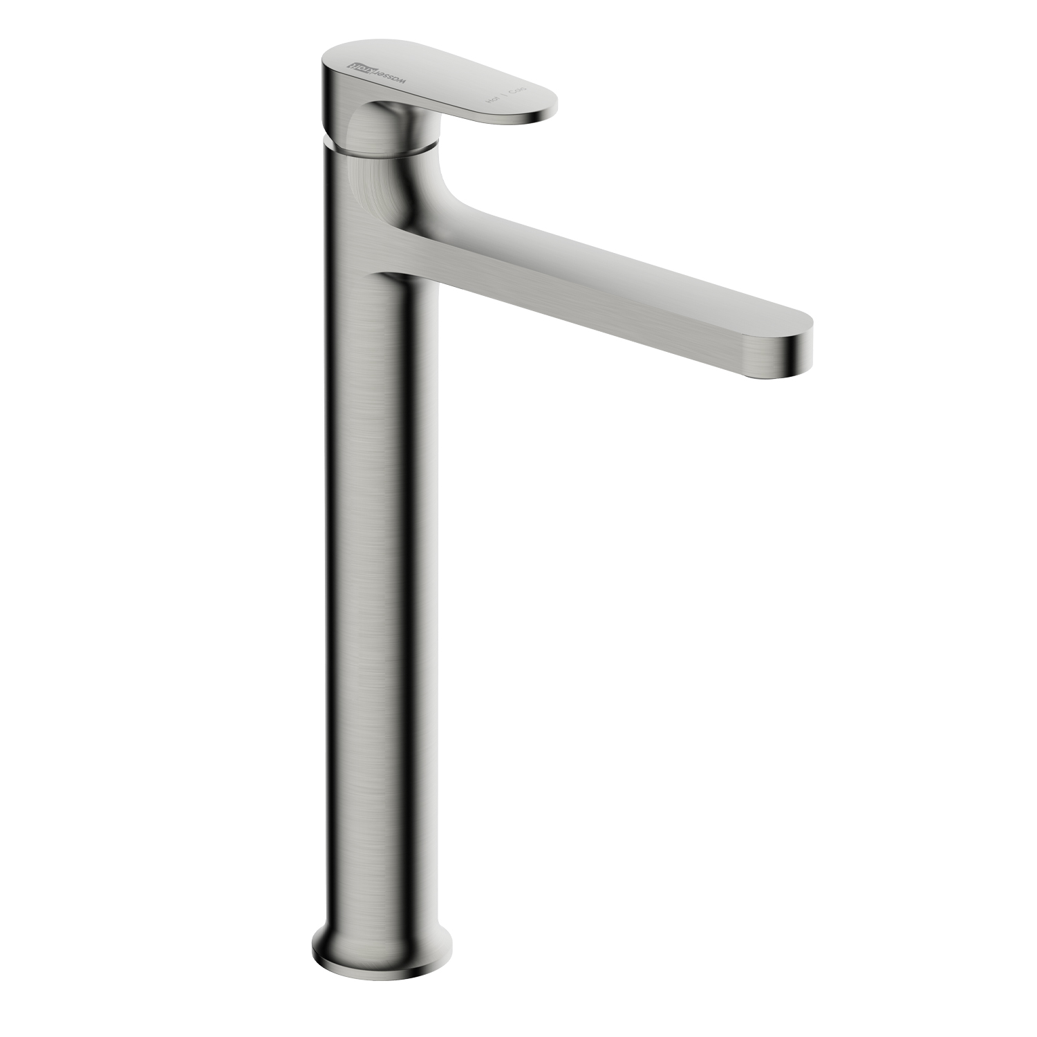 Смеситель для накладной раковины WasserKRAFT Spree 1403H никель