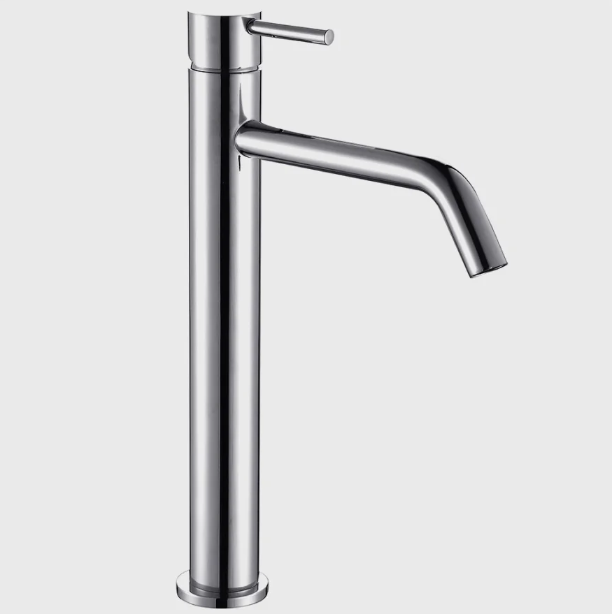 Смеситель для раковины AQUAme Siena AQM6214CR, высокий, хром