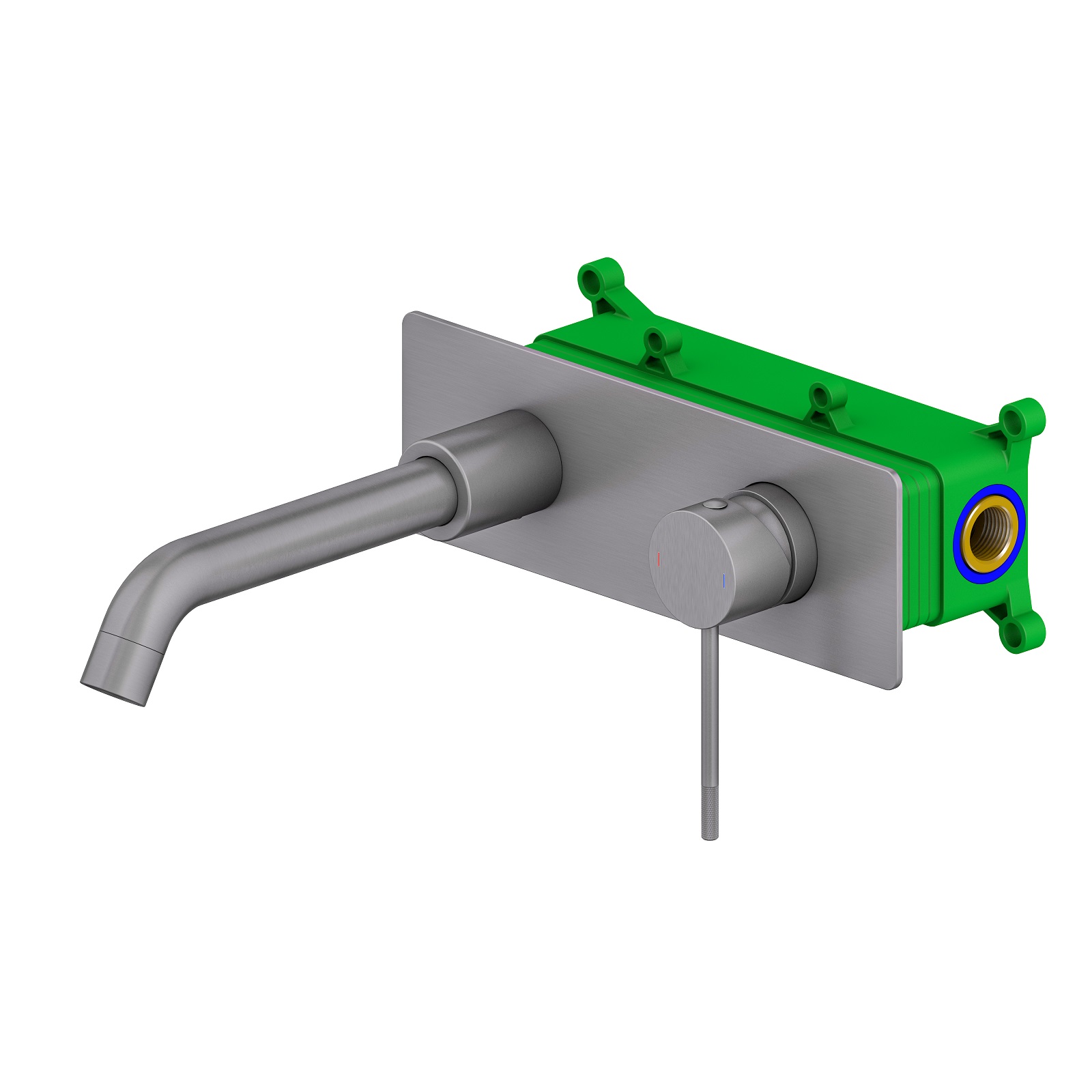 Смеситель д/р встраиваемый Saona 2371/18SM черное золото