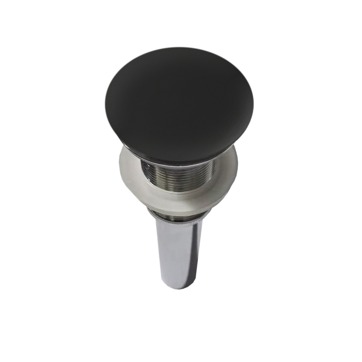 Донный клапан Vincea DBS-616MB, без перелива,  чёрная матовая