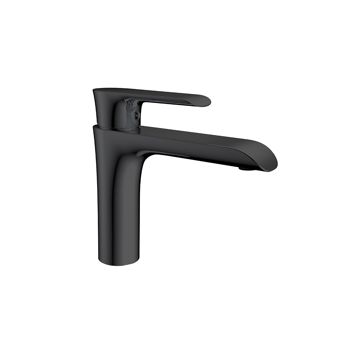 Смеситель для раковины Vincea Esse VBF-1E1MB, чёрный