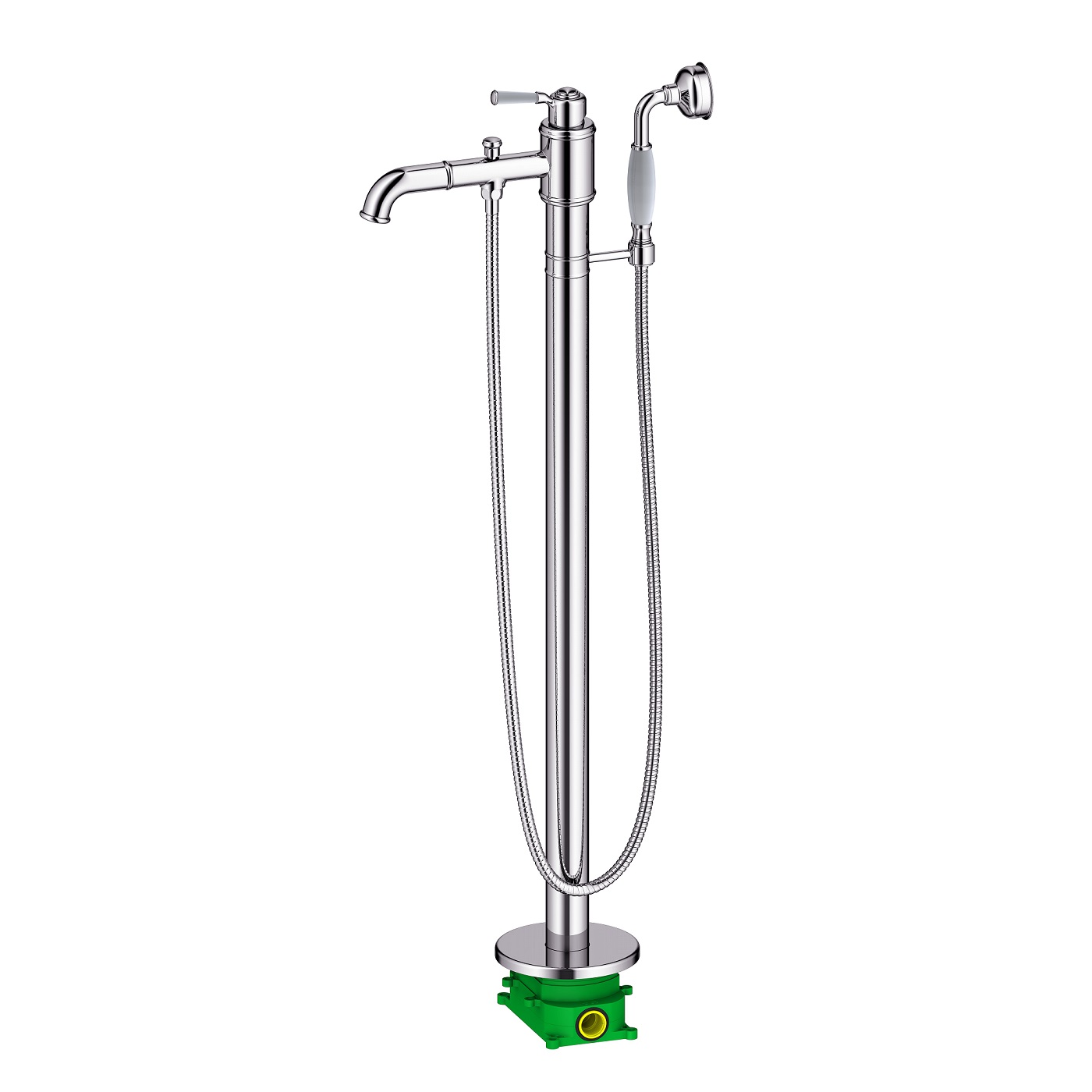 Смеситель д/в напольный Arisa 5300/00Y-CR, хром