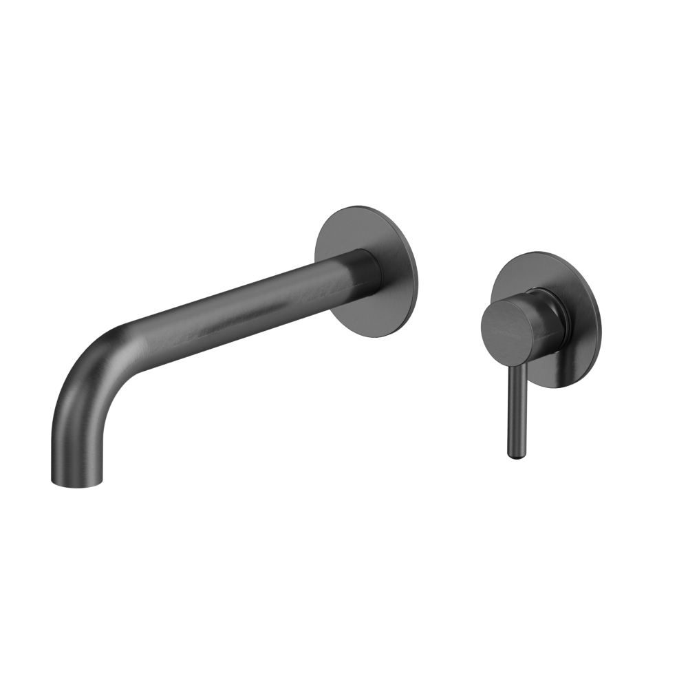 Смеситель для раковины скрытого монтажа WHITECROSS Y Y1215GM оружейная сталь