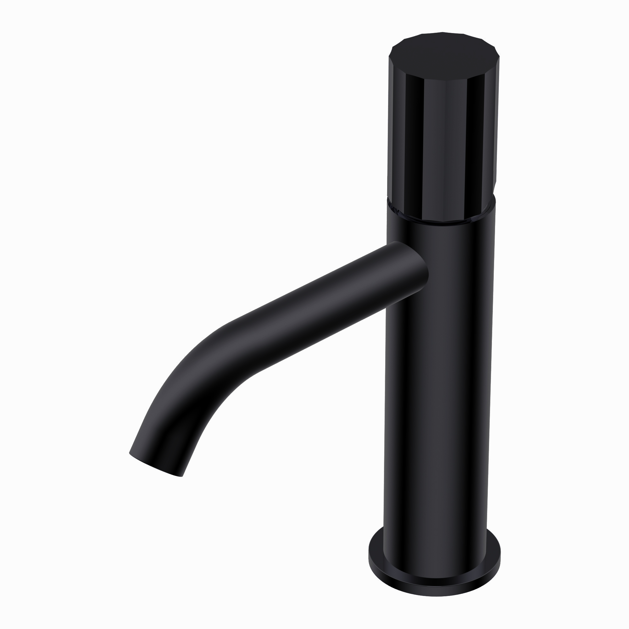 Смеситель д/р IMPRONTE+PRISMA черный матовый