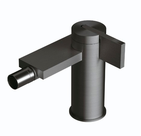 Смеситель д/б DOT316 нерж сталь черная