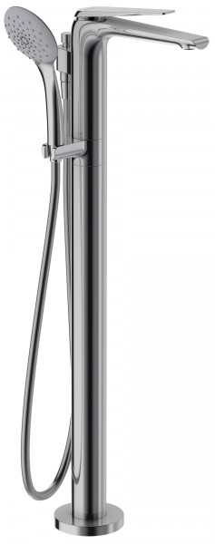 Смеситель Jacob Delafon для ванны напольный AVID ручной душ, шланг (хром) E97367-CP