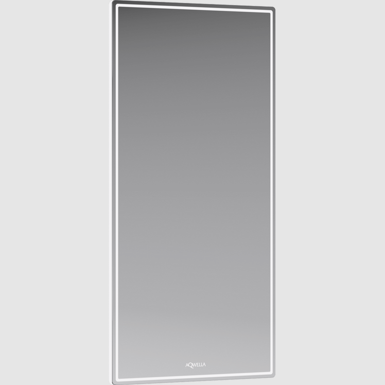 Зеркало с подсветкой AQWELLA UM Л5 (50ш*100в)