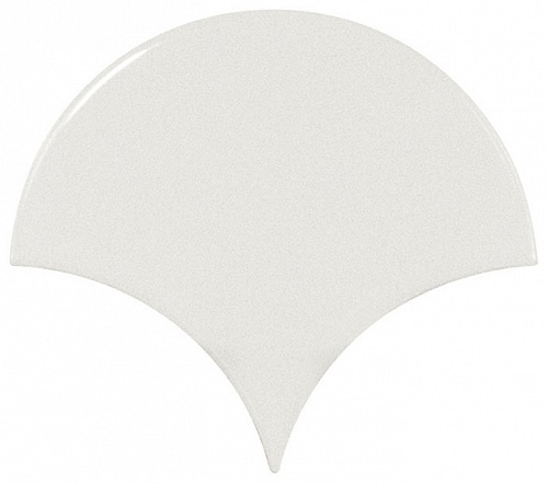 Керамическая плитка Equipe Scale Fan White 10,6*12 