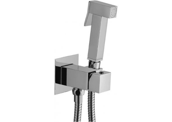 ZDUP112CR Набор для биде TWEET SQUARE MIX, (хром)