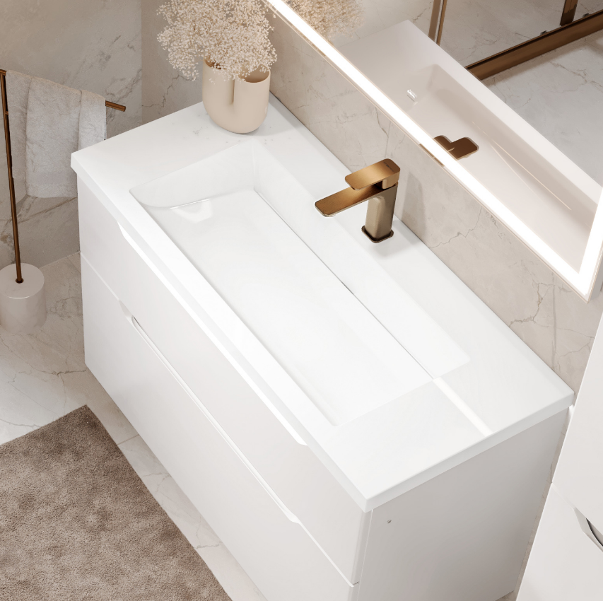 Раковина мебельная Versalia Luxor 100