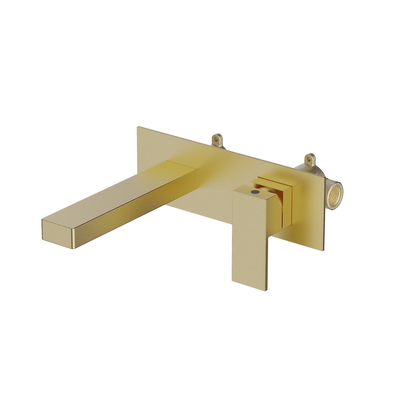 Смеситель д/р встраиваемый Selene 2071/17SM браш золото