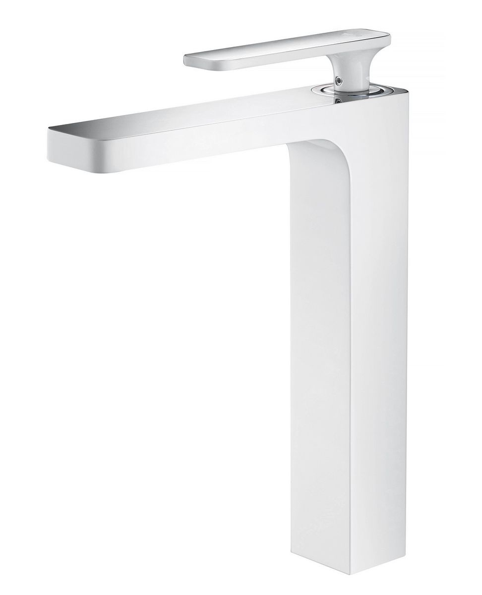 Смеситель д/р Torne 4311/00-16F хром-белый(раковина-чаша)