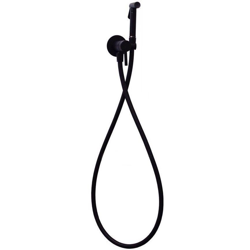 ZDUP110NO Set гигиен. Душа TWEET ROUND MIX Paffoni чёрный матовый