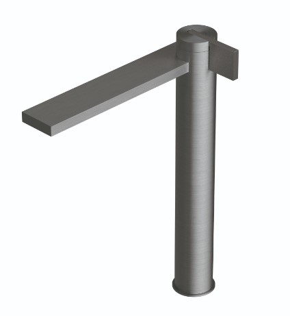 Смеситель д/р DOT316 нерж сталь(раковина-чаша)