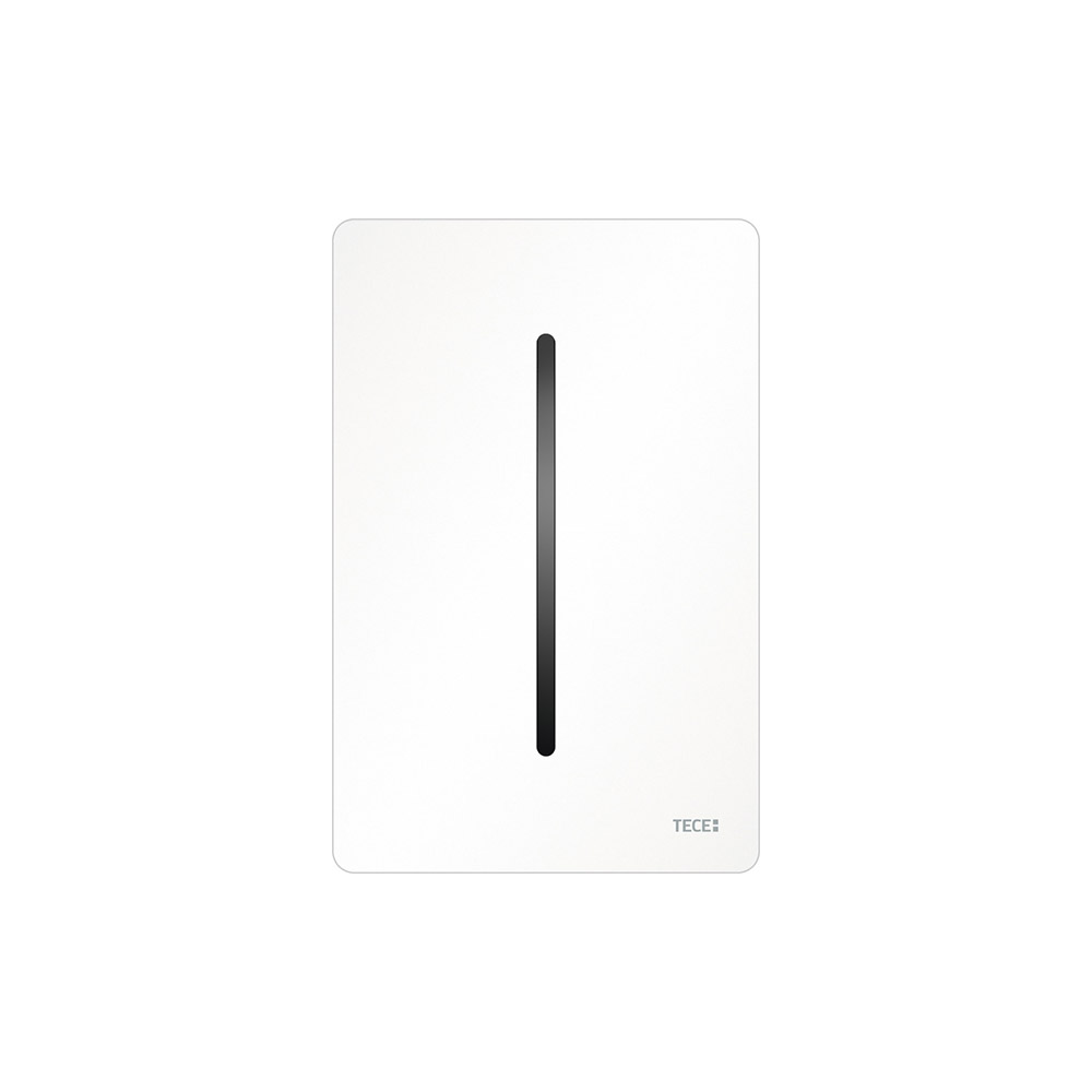Кнопка смыва для писсуара электронная TECE FILO-SOLID 7.2 В, белый матовый