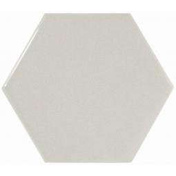 Керамическая плитка Equipe Scale Hexagon Light Grey 10,7*12,4 