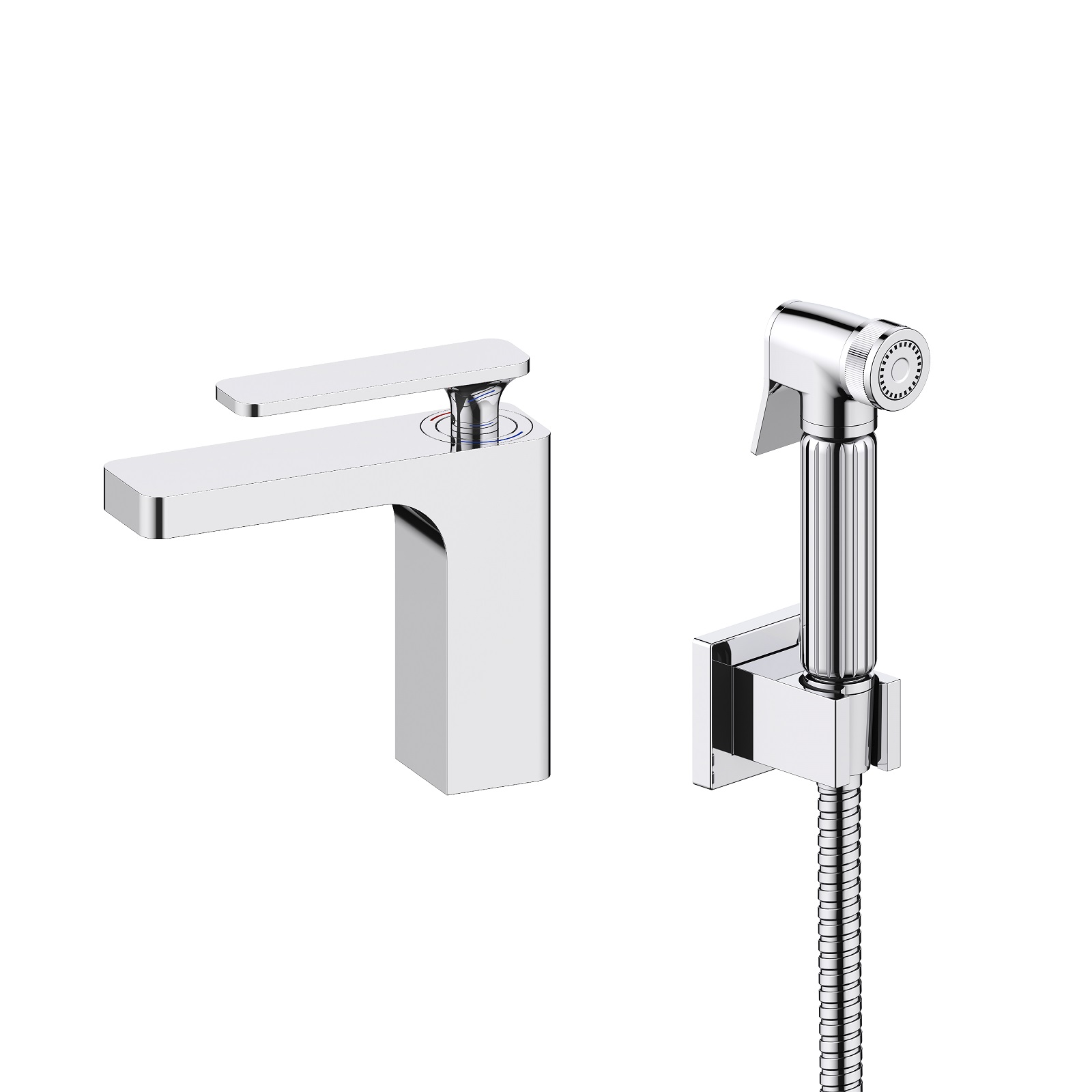 Смеситель д/р Torne 4360/00G с гигиеническим душем, хром