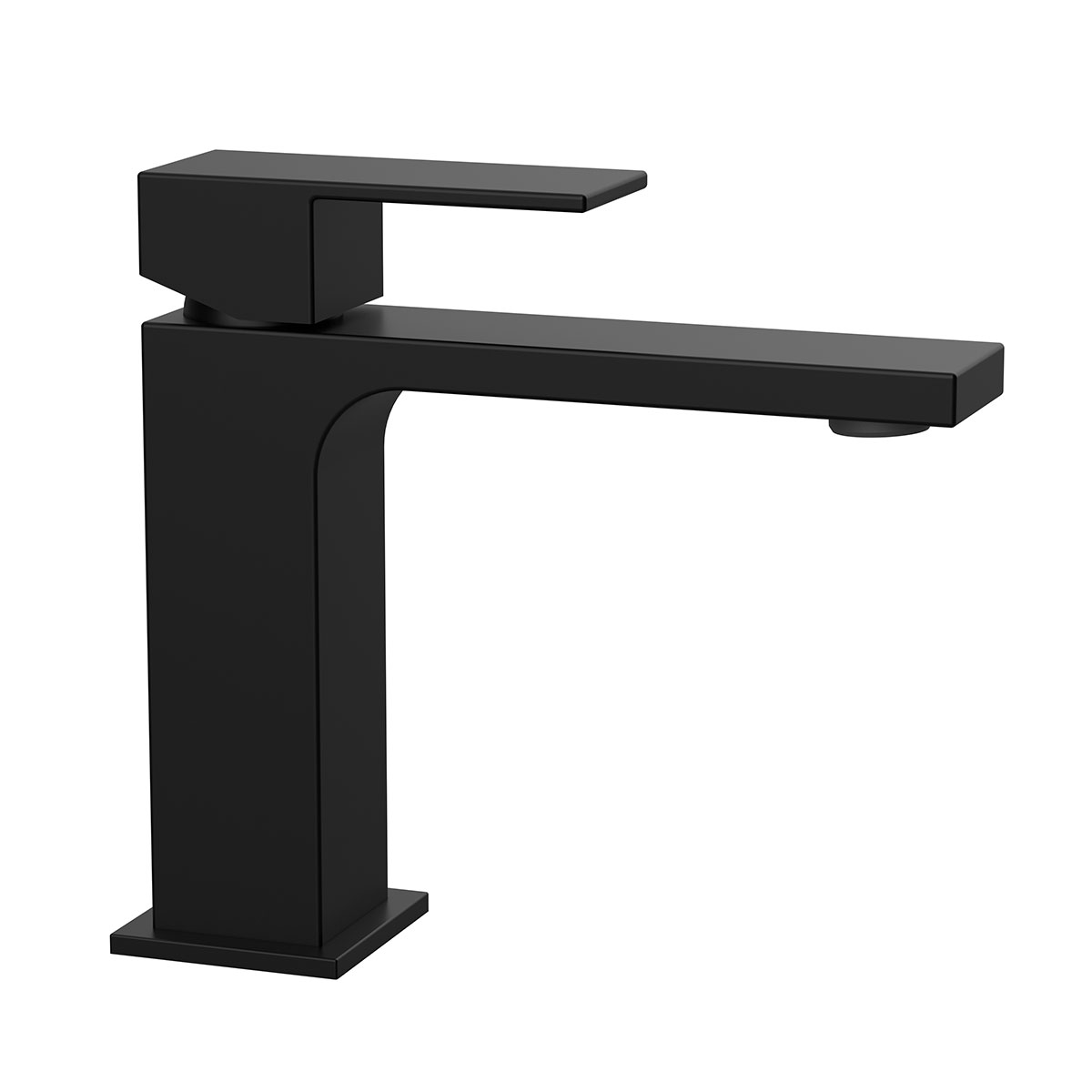 Смеситель для раковины Vincea Cube VBF-1C01MB чёрный