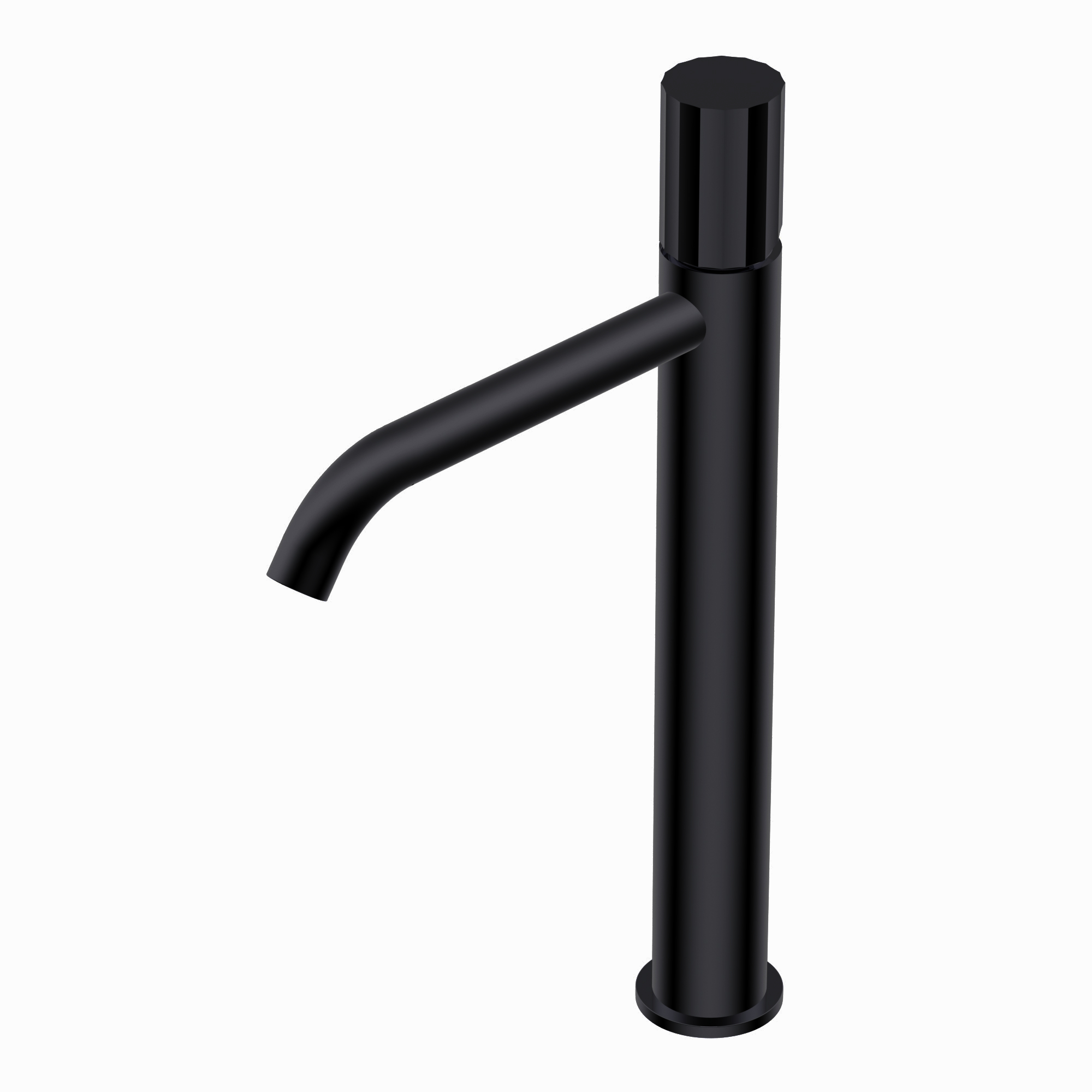 Смеситель д/р IMPRONTE+PRISMA черный матовый(раковина-чаша)