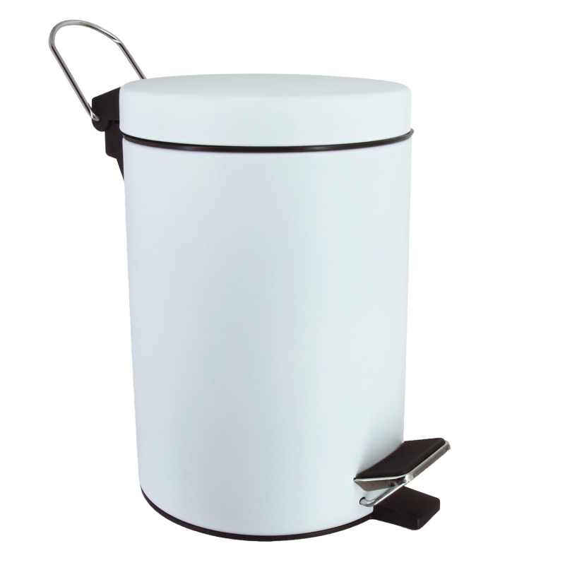 Ведро для мусора 3 литра WASSERKRAFT K-633WHITE белое