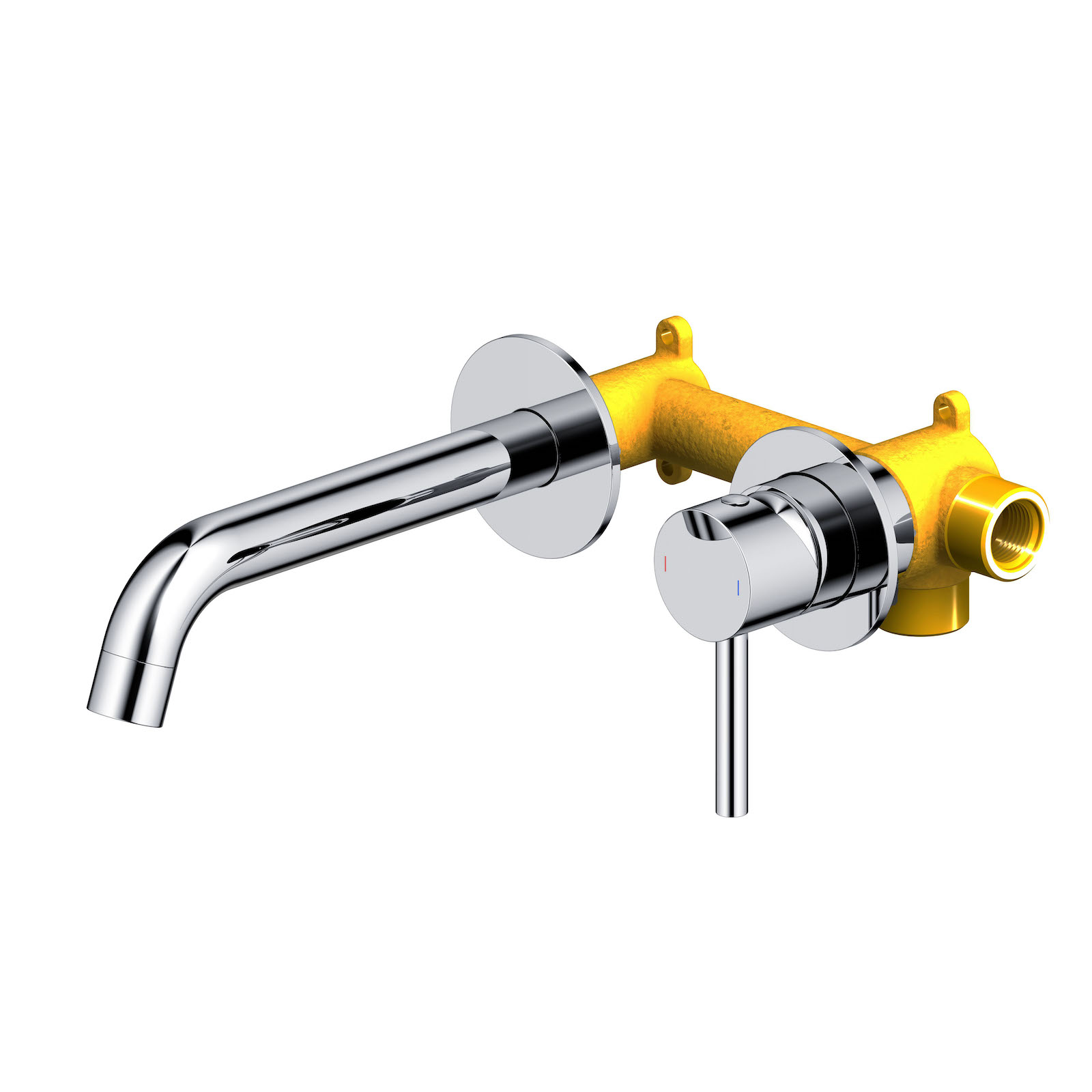 Смеситель д/р встраиваемый Saona 2372/00SM хром