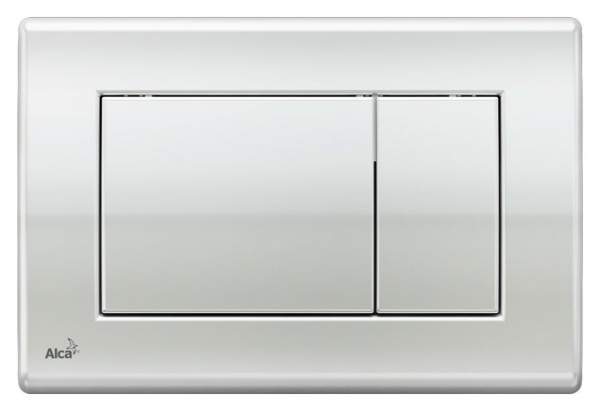 Кнопка управления М271 для систем инсталляции, материал: пластик, цвет: хром Alcaplast