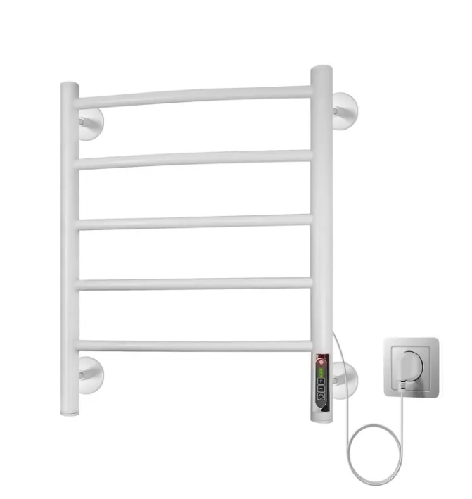 Полотенцесушитель TERMINUS Классик П5 электро (встроен диммер) (482х550х450) БЕЛЫЙ МАТОВЫЙ				