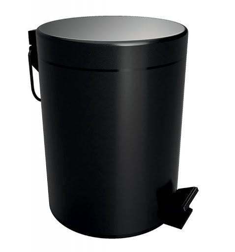 Ведро DARK 5L, черное, 104315010