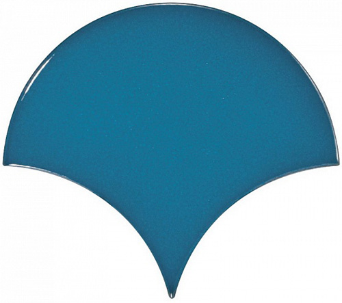 Керамическая плитка Equipe Scale Fan Electric Blue 10,6*12 