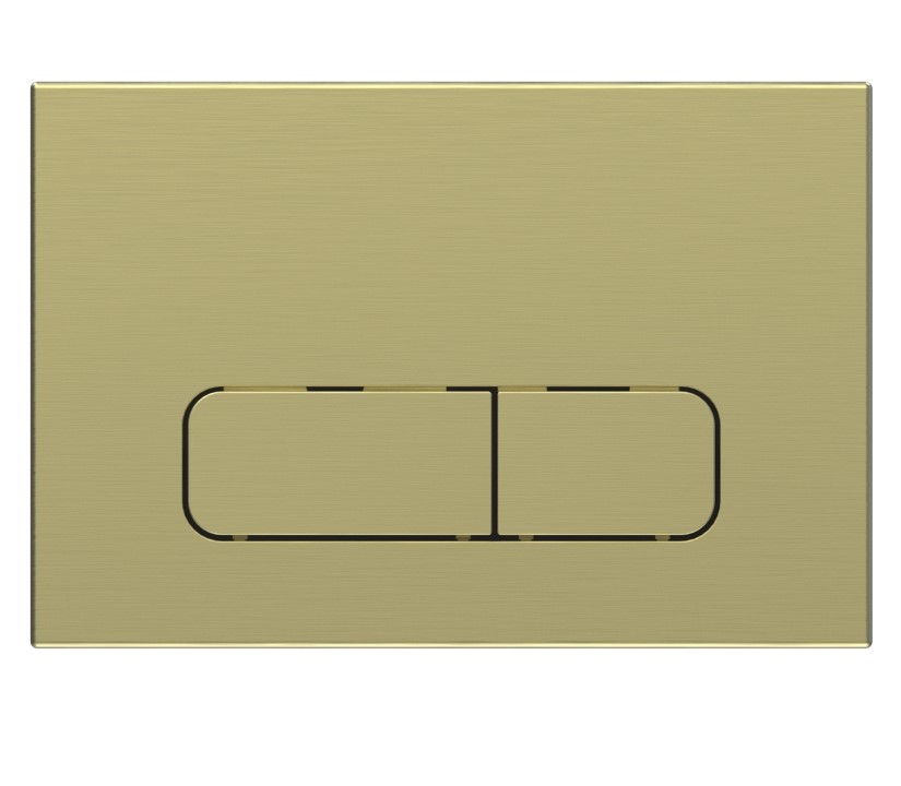Кнопка смыва Vincea VFP-002BG, брашированное золото (для VIS-601)
