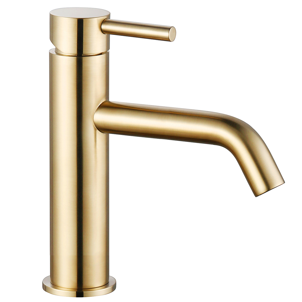 Смеситель для раковины AQUAme Siena AQM6210GG, золото