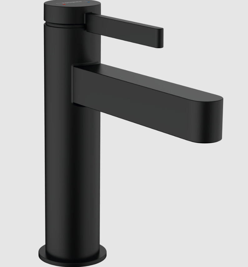 HANSGROHE FINORIS смеситель для раковины 110 мм, матовый черный 76023670