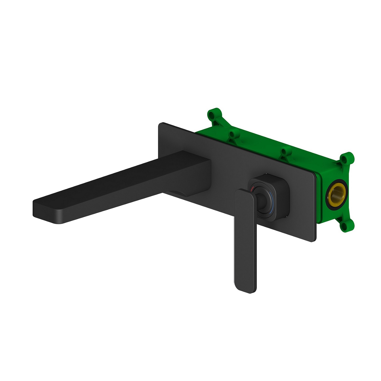 Смеситель д/р встраиваемый Torne 4371/03SM черный